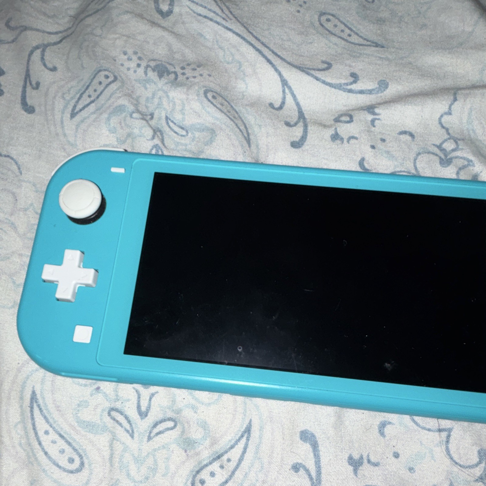 Nintendo Switch Lite Handheld System 32GB 720p USB-C Headphone Jack Blue/White