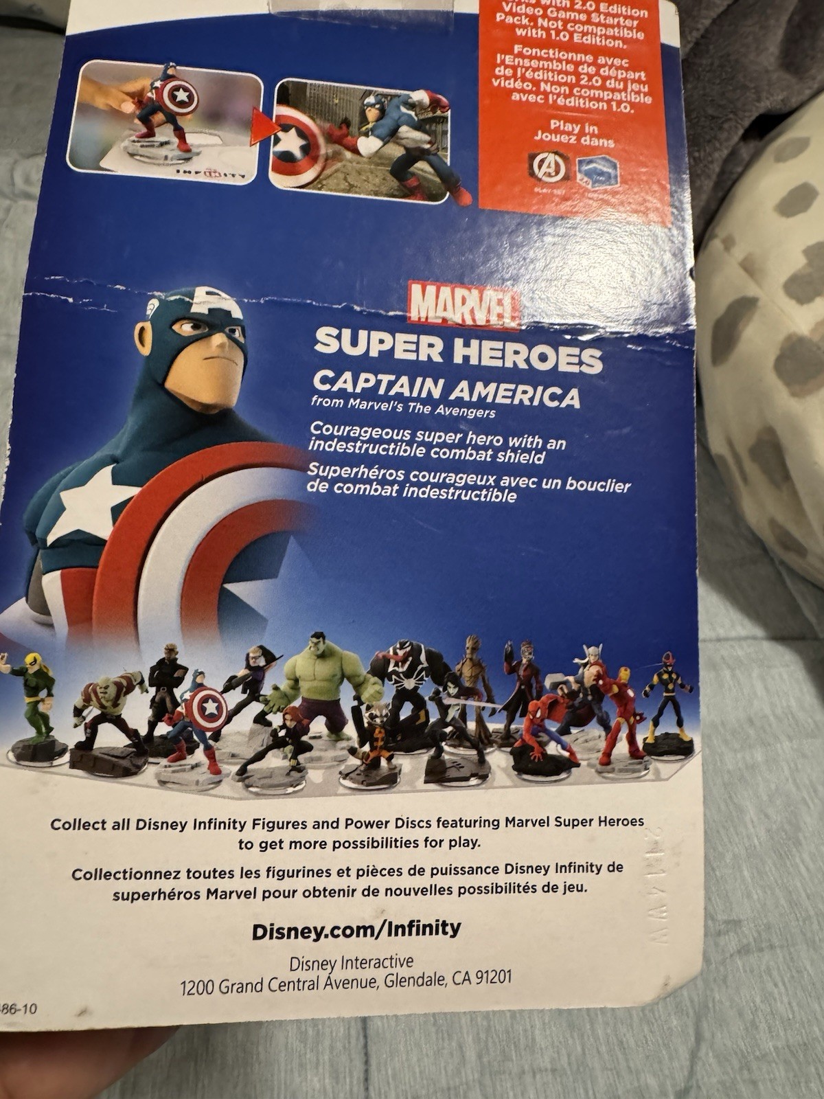 Disney Infinity 2.0 Figure Lot Marvel Avengers Hulk Captain America Iron Man