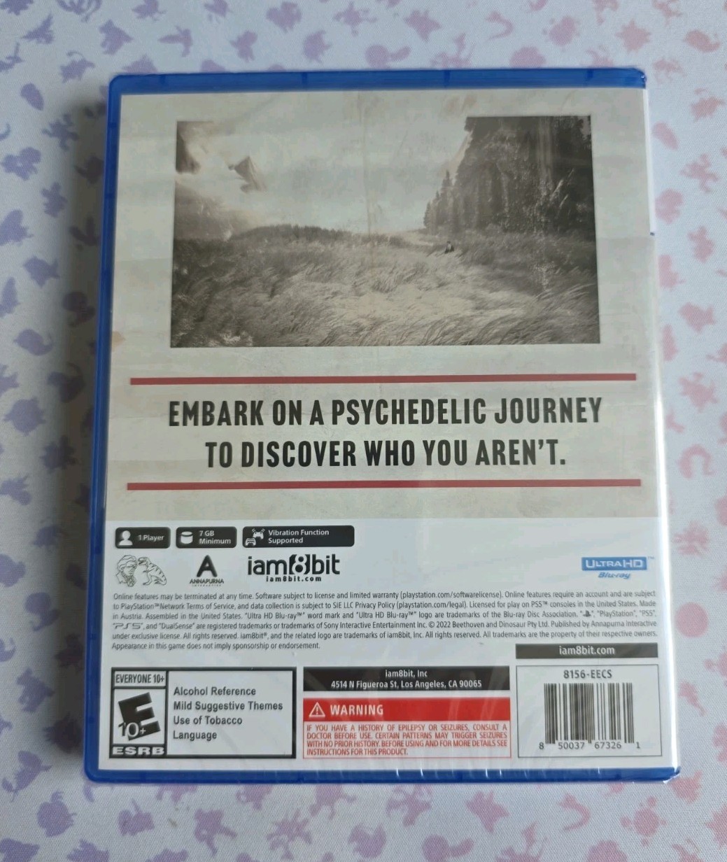 The Artful Escape (PS5) – RARE & Sold Out iam8bit Exclusive Edition with Extras!