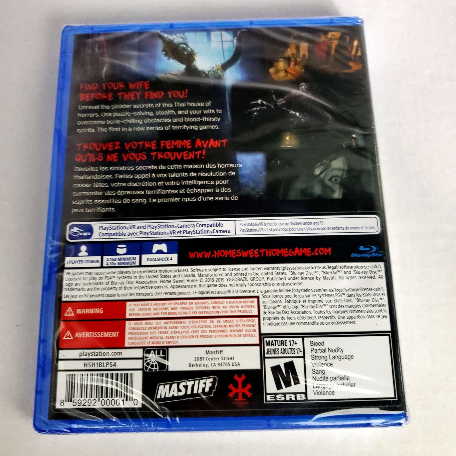 (Sealed) Home Sweet Home – Sony Playstation 4 PS4 1Y Guarantee