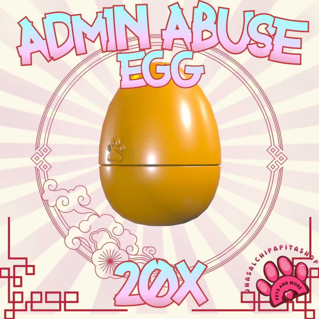 Giant Panda parrowl Admin Abuse Egg Adopt Your Event Pets FAST DELIVERY!