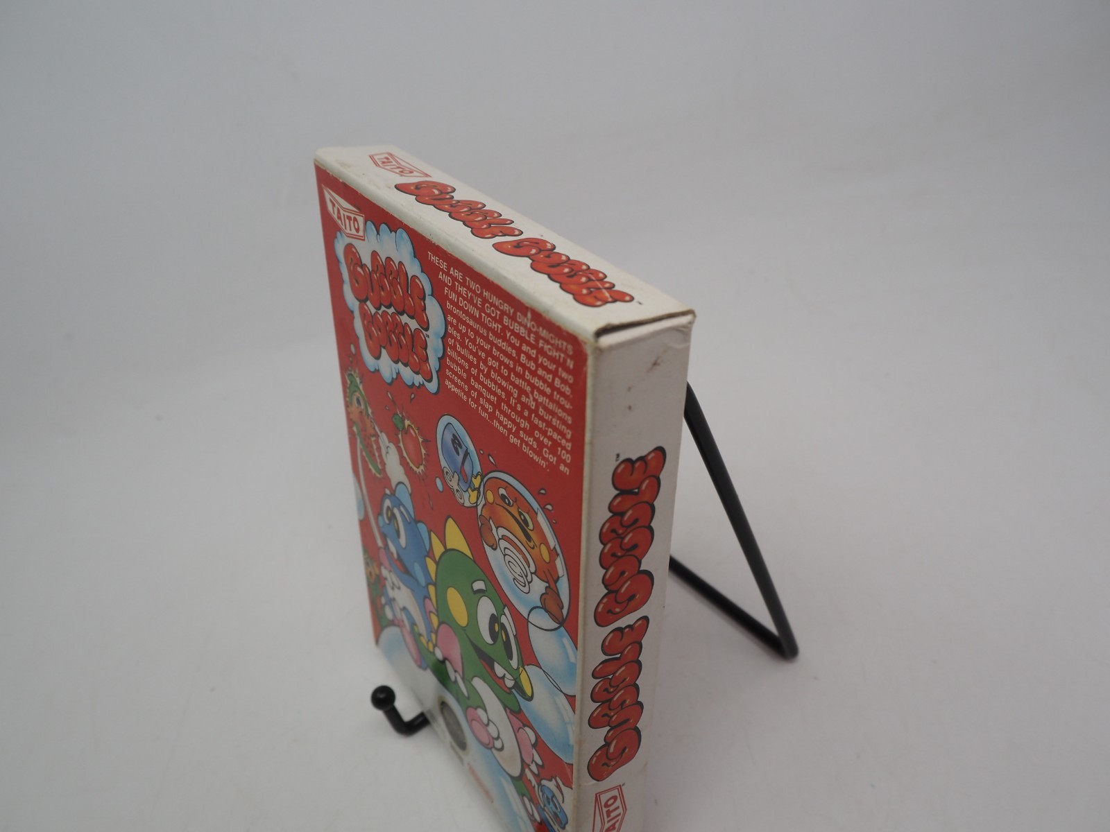 Bubble Bobble (Nintendo NES, 1988) CIB Complete W/ Inserts, Manual & Styrofoam