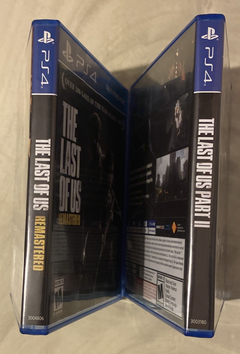 The Last of Us Remastered 1 & Part II 2 Sony PlayStation 4 PS4 Video Game Bundle