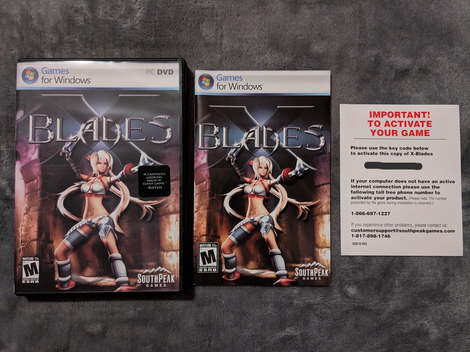 X-Blades (PC, 2009) – Complete CIB