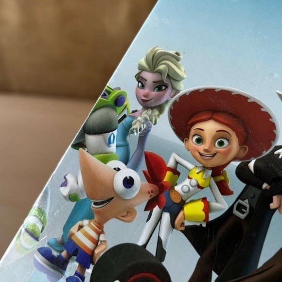 DISNEY INFINITY Power Disc Album With all 20 Wave Discs. Stitch Nemo Anna Merida