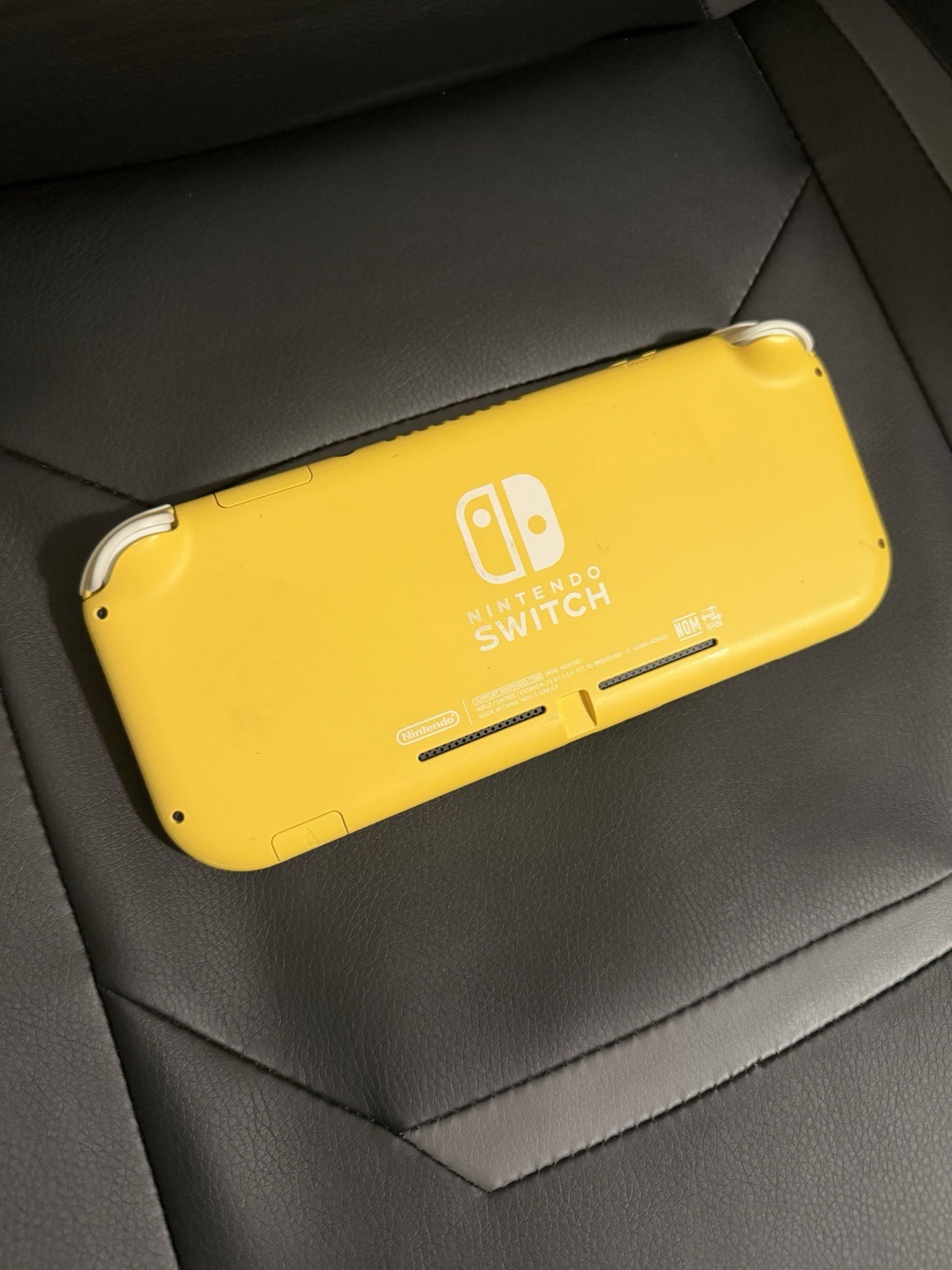 Nintendo Switch Lite Yellow Handheld System w/ Power Adapter 32GB USB-C 720p