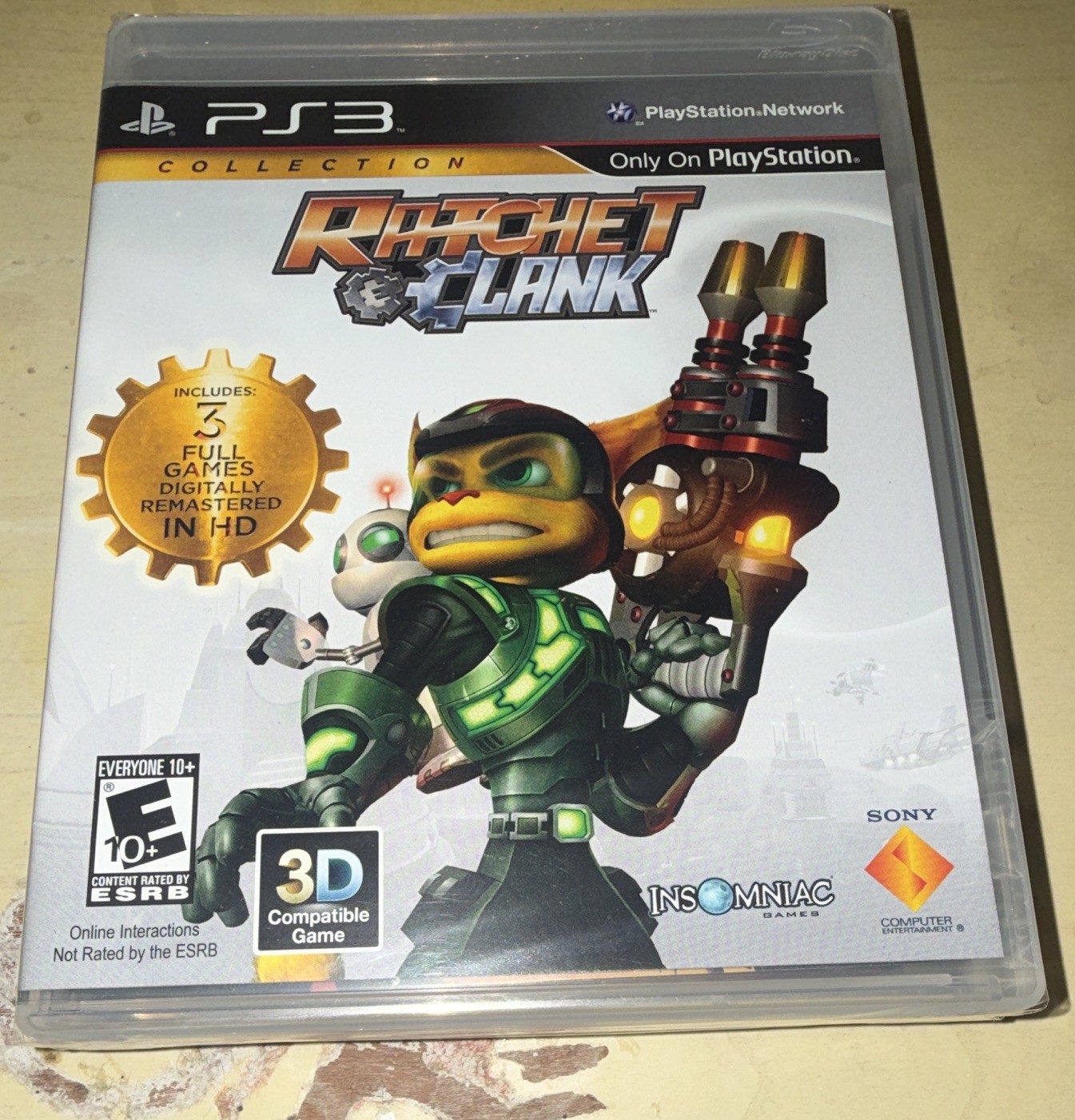 Ratchet & Clank Collection + Sly Cooper Collection PS3 Remastered 3D