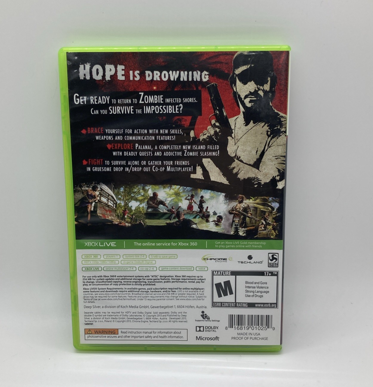Dead Island: Riptide Special Edition (Xbox 360) CIB Complete