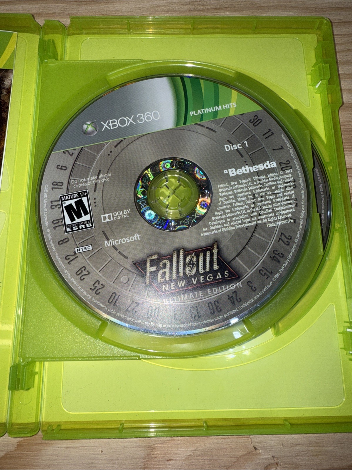 Fallout: New Vegas – Ultimate Edition (Xbox 360, 2012) CIB Verified Working