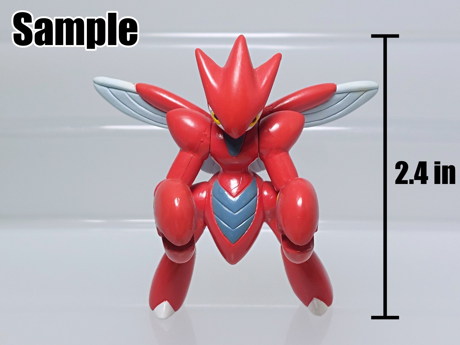 Scizor Pokemon Action Figure Gashapon Bandai 2000 Toy Japan New 2.4in