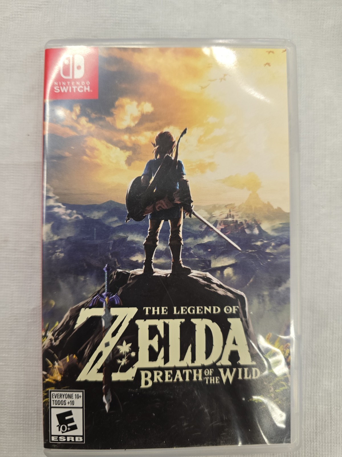 The Legend of Zelda Breath of the Wild Nintendo Switch Adult Owned
