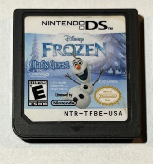Disney Frozen Olaf’s Quest Nintendo DS Game 2013