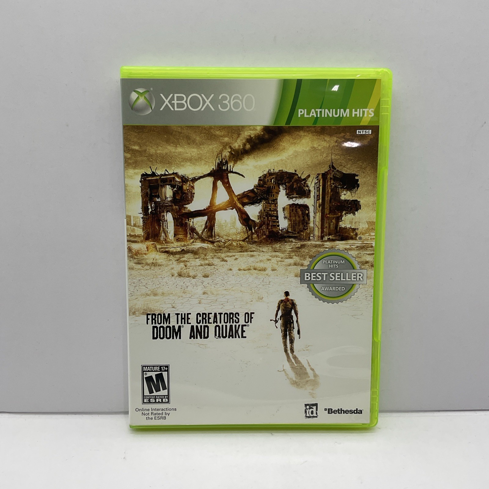 Rage (Xbox 360) Tested & Complete|Excellent|1 Yr Warranty|Free Ship|CIb