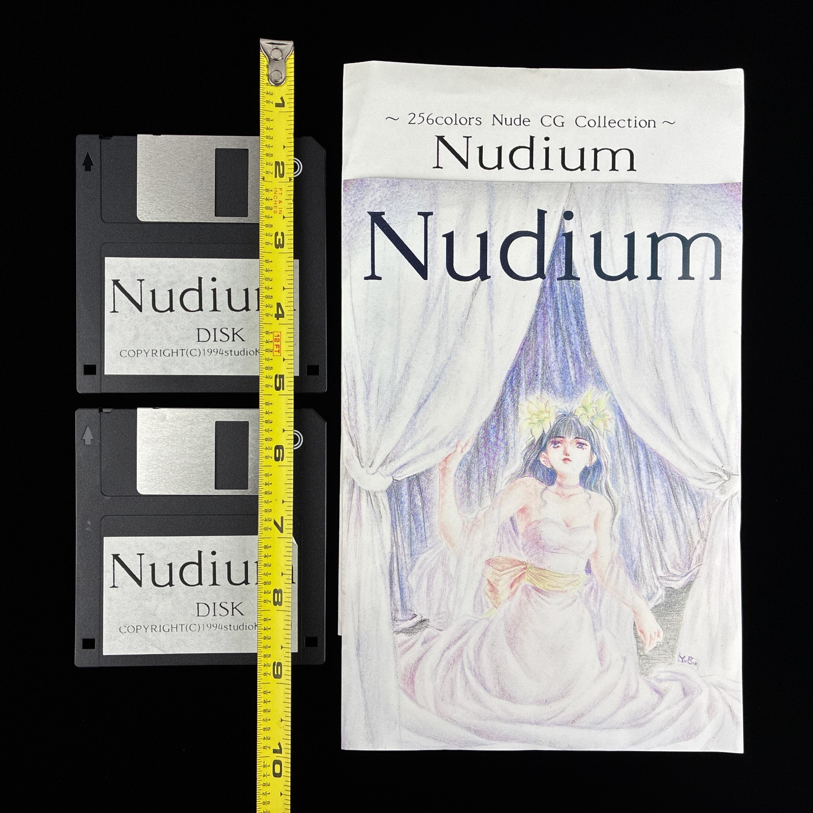 Studio KAREN Nudium 3.5″ PC-98 X68000 Doujin CG Collection Digital Artbook
