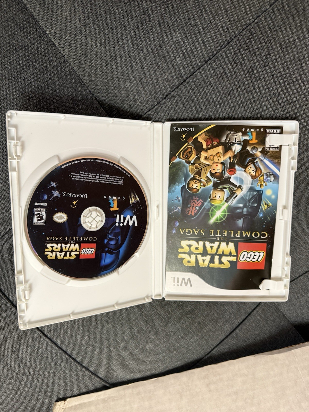 LEGO Star Wars: The Complete Saga Nintendo Wii Game, E10+ (Everyone 10+)