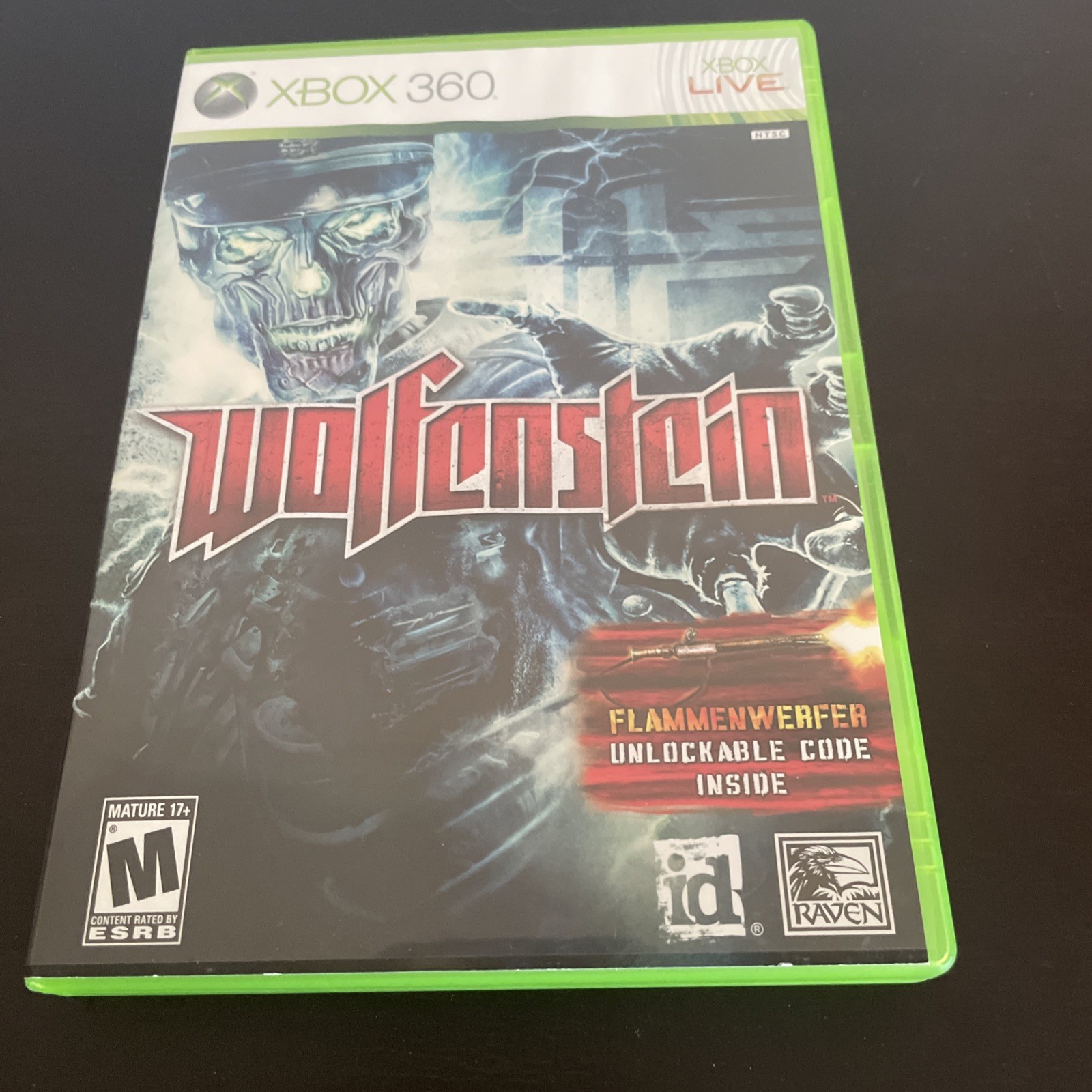 Wolfenstein – Xbox 360 TESTED COMPLETE CIB
