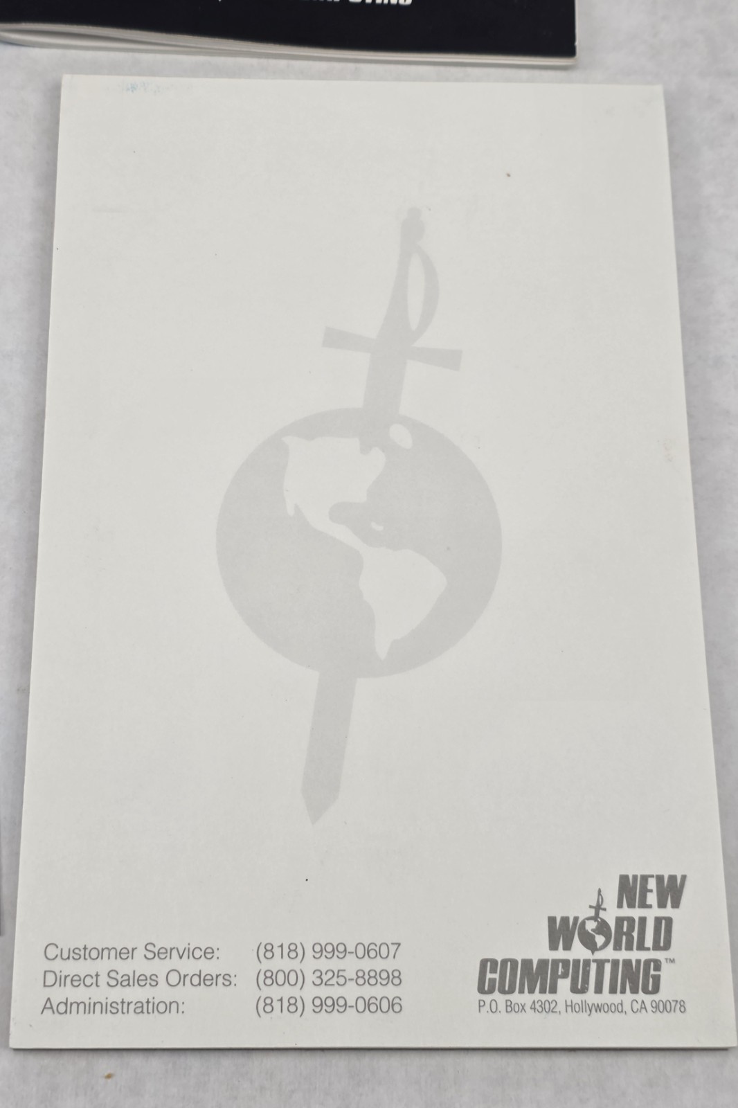 Spaceward Ho! BIG BOX PC 3.5″ & 5.25″ Floppy + CD-Rom 1992 New World Computing