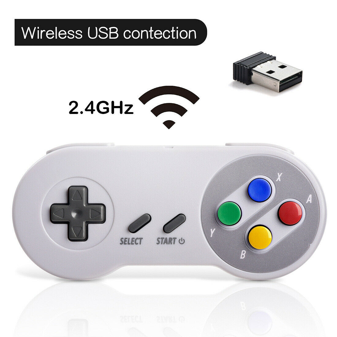 For Nintendo64 N64 USB Controller/ SNES Gamepad Joystick For PC MAC Raspberry Pi