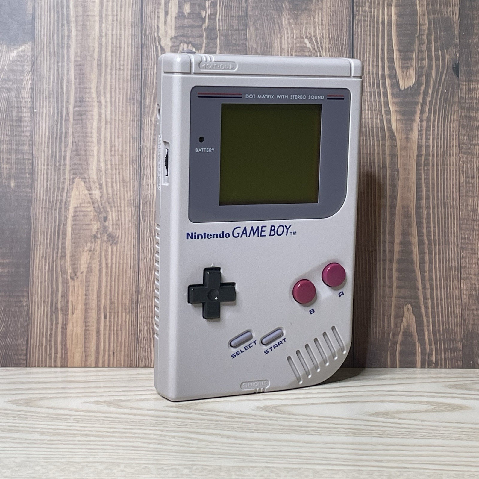 Original Nintendo GameBoy DMG-01 Handheld Console Gray CIB Complete In Box
