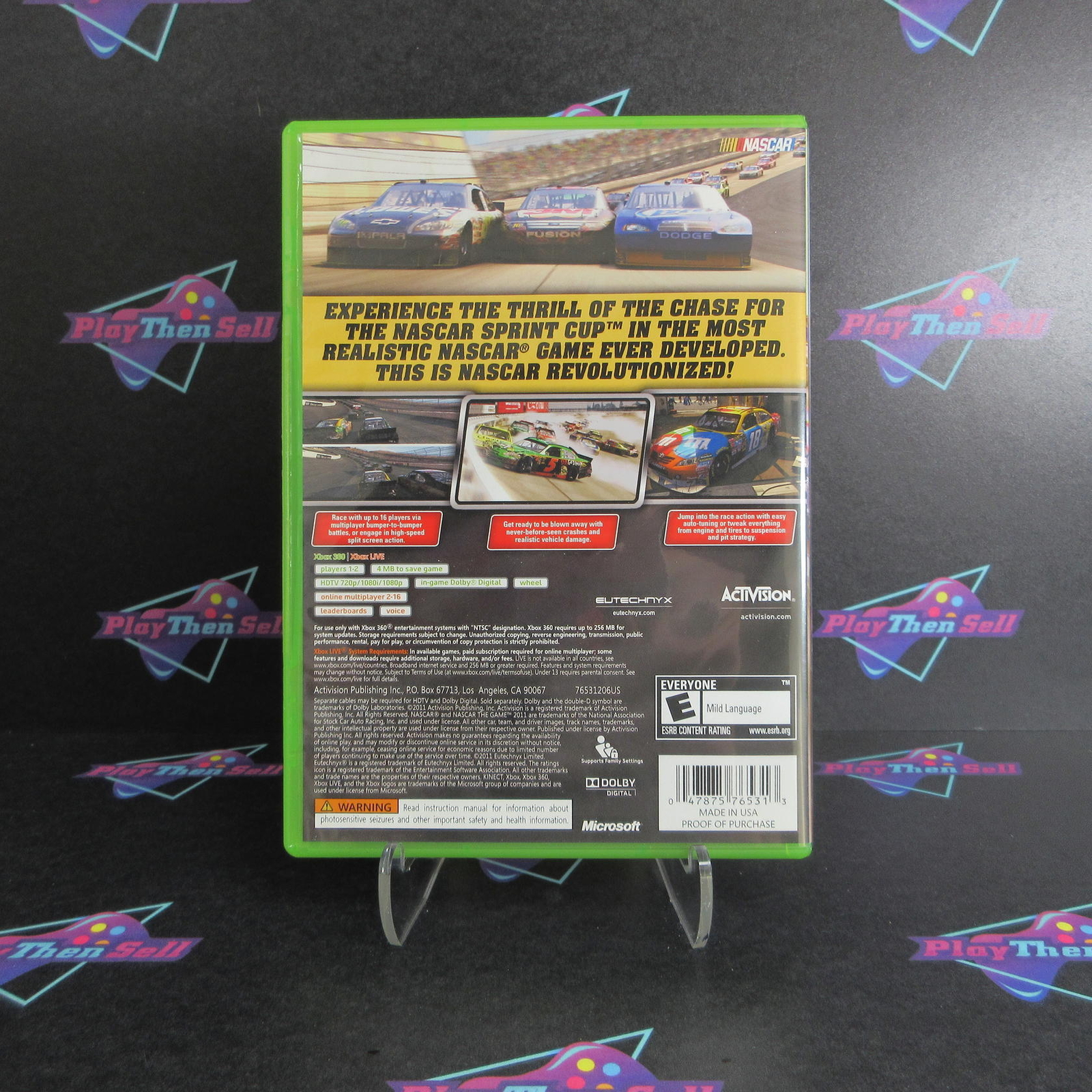 Refurbished NASCAR The Game 2011 Xbox 360 Complete – Excellent Cond
