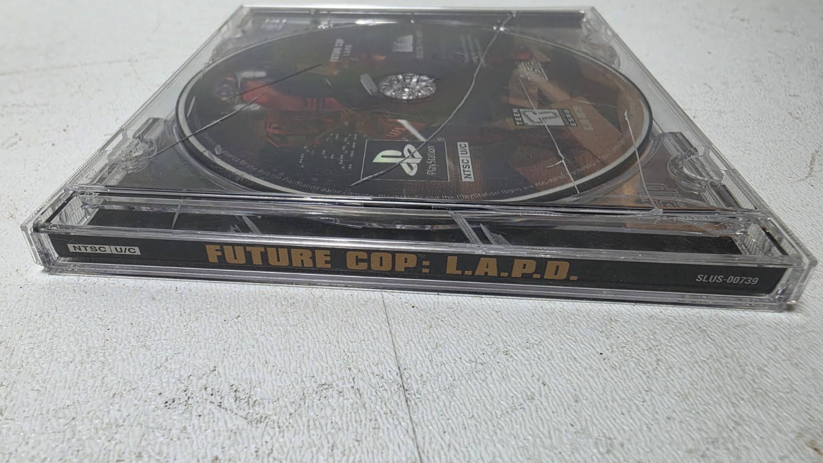 FUTURE COP LAPD Sony PlayStation PS1 1998 No Manual Tested Works
