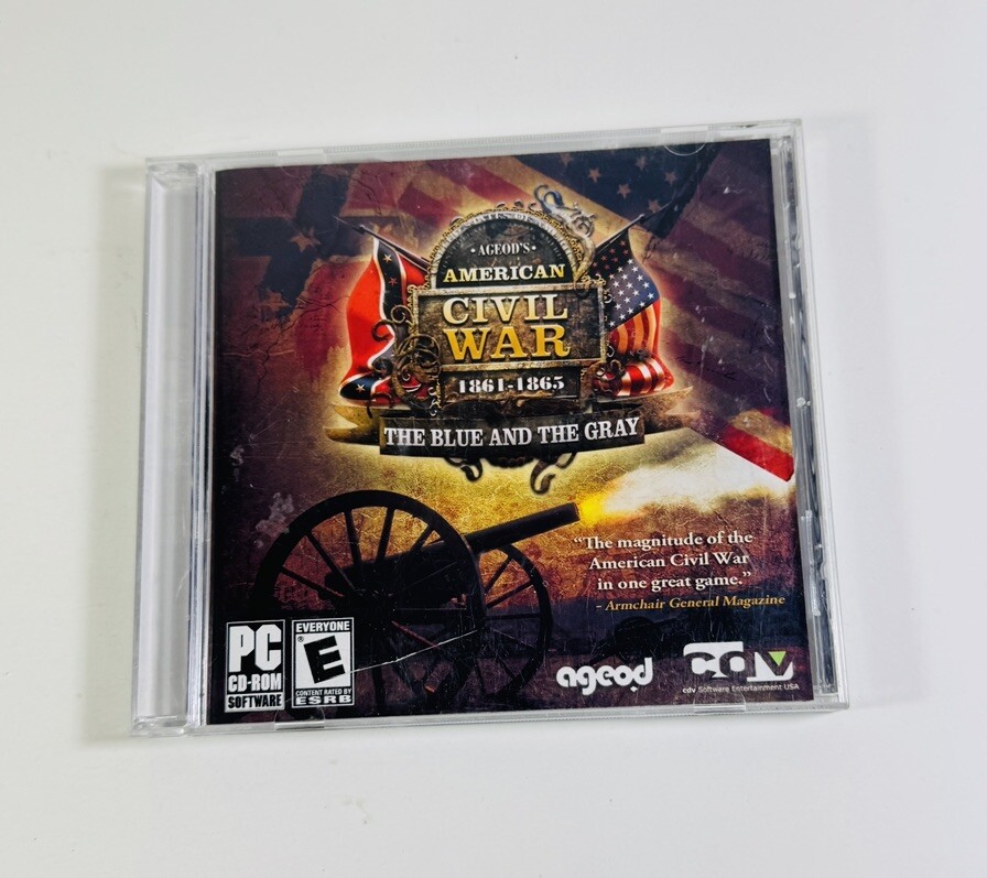 Ageod’s American Civil War: 1861-1865 Windows PC In Jewel Case ML358