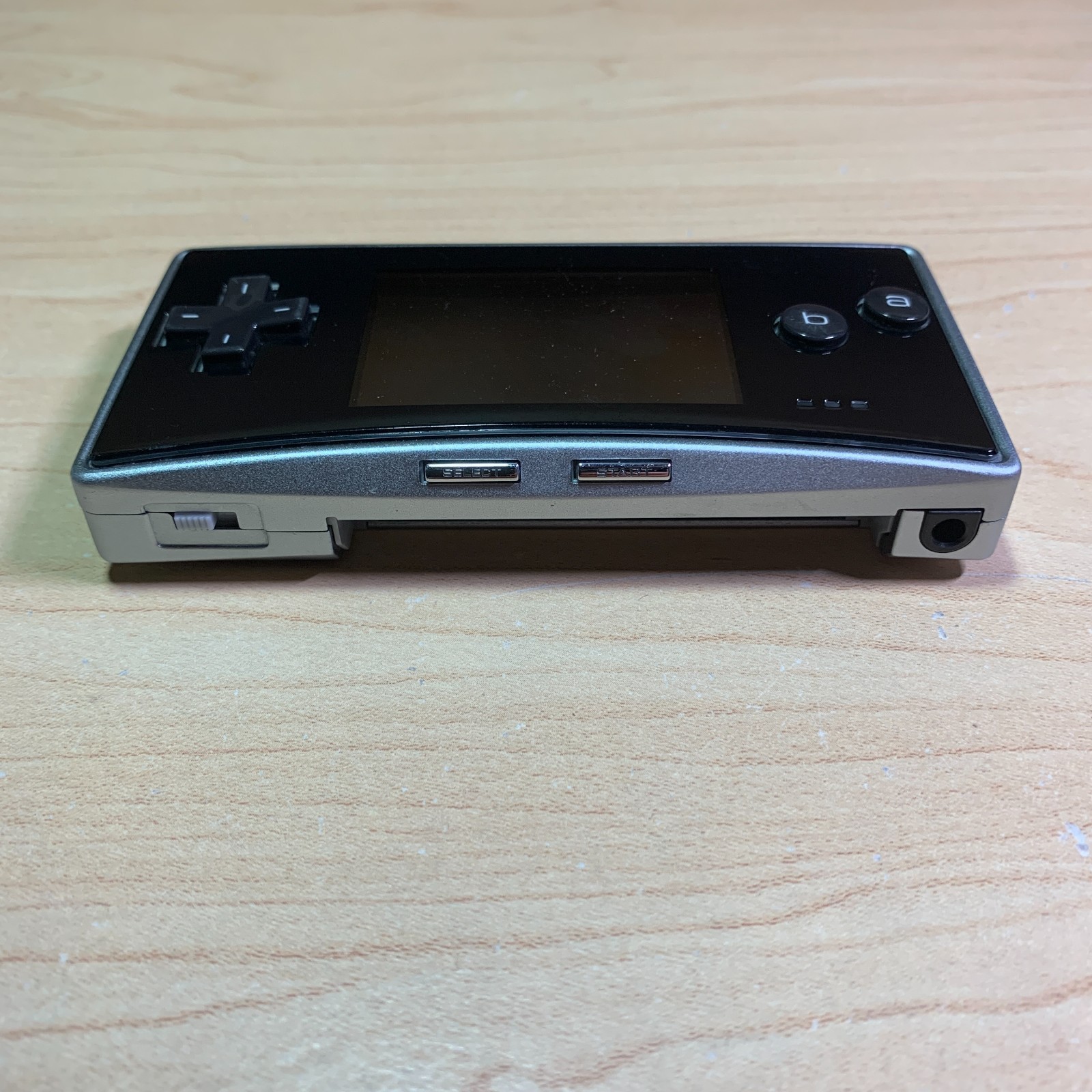 Nintendo Game Boy Micro Silver Console New Battery Faceplate Charger Tested