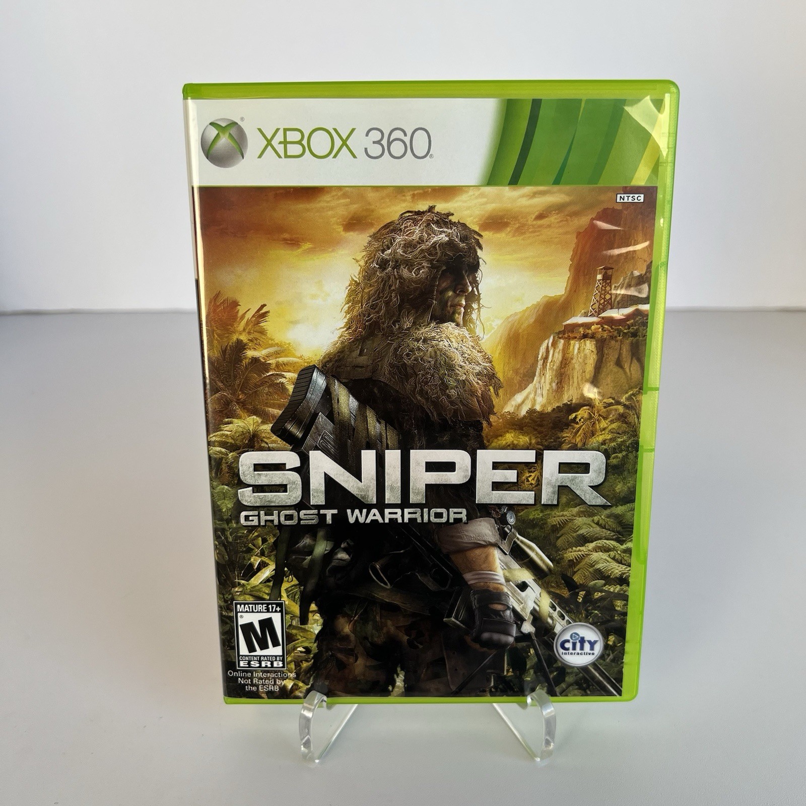 Sniper: Ghost Warrior (Microsoft Xbox 360, 2010) Complete CIB Pristine