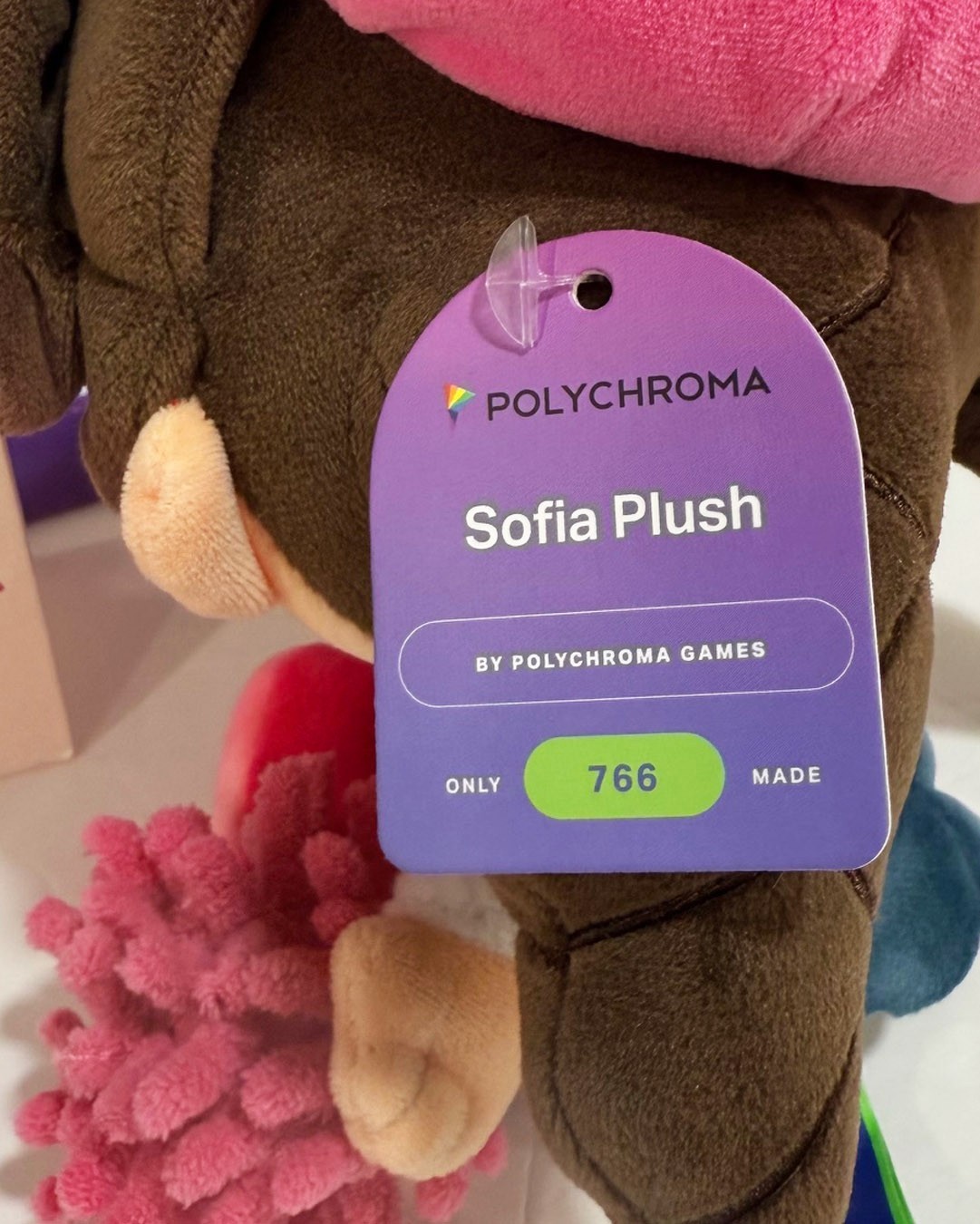 Makeship SOFIA Plushie By Polychroma Until Then Video Game Rare Plush NEW! Cathy