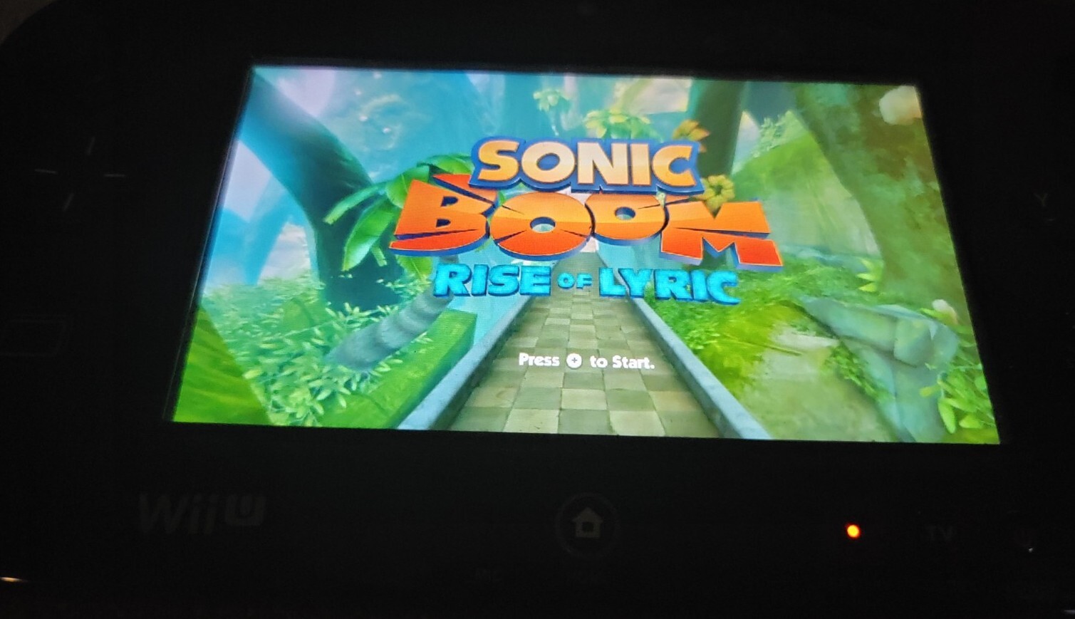 Sonic Boom: Rise of Lyric (Nintendo Wii U, 2014) Complete CIB