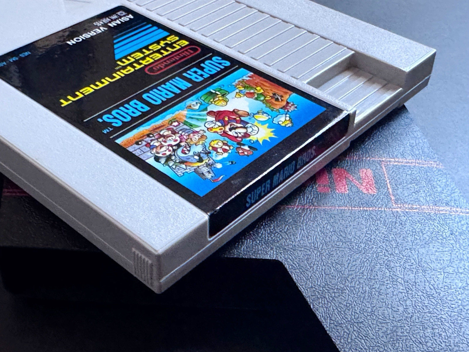 💎 NES Super Mario Bros 1985 ASIAN Variant CIB Complete Nr MINT Cart -RARE Read