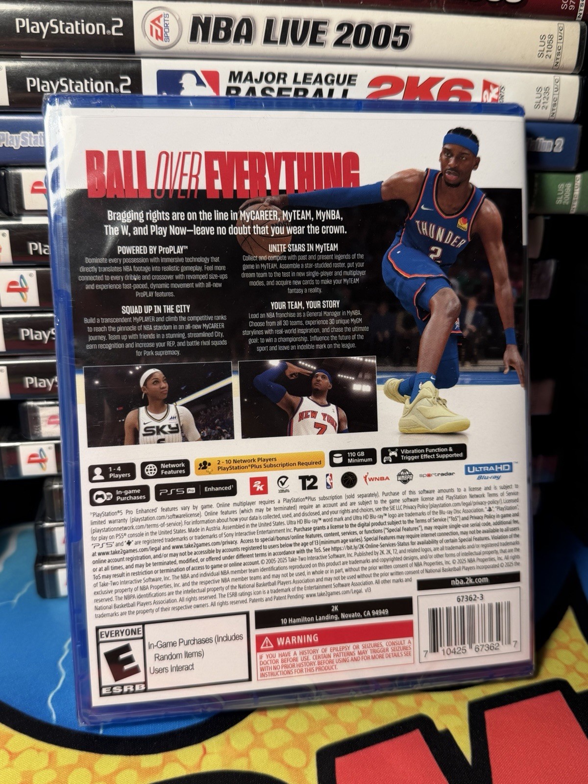 NBA 2K26 for Playstation 5 [New Video Game] Playstation 5