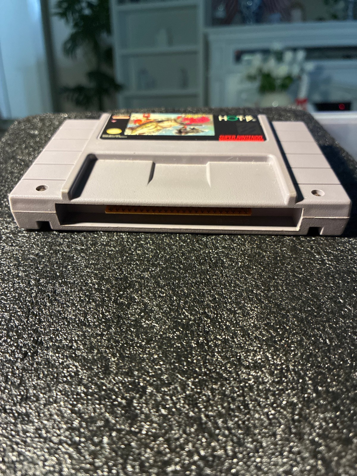 Super Black Bass SNES Game Cartridge Tested and Working