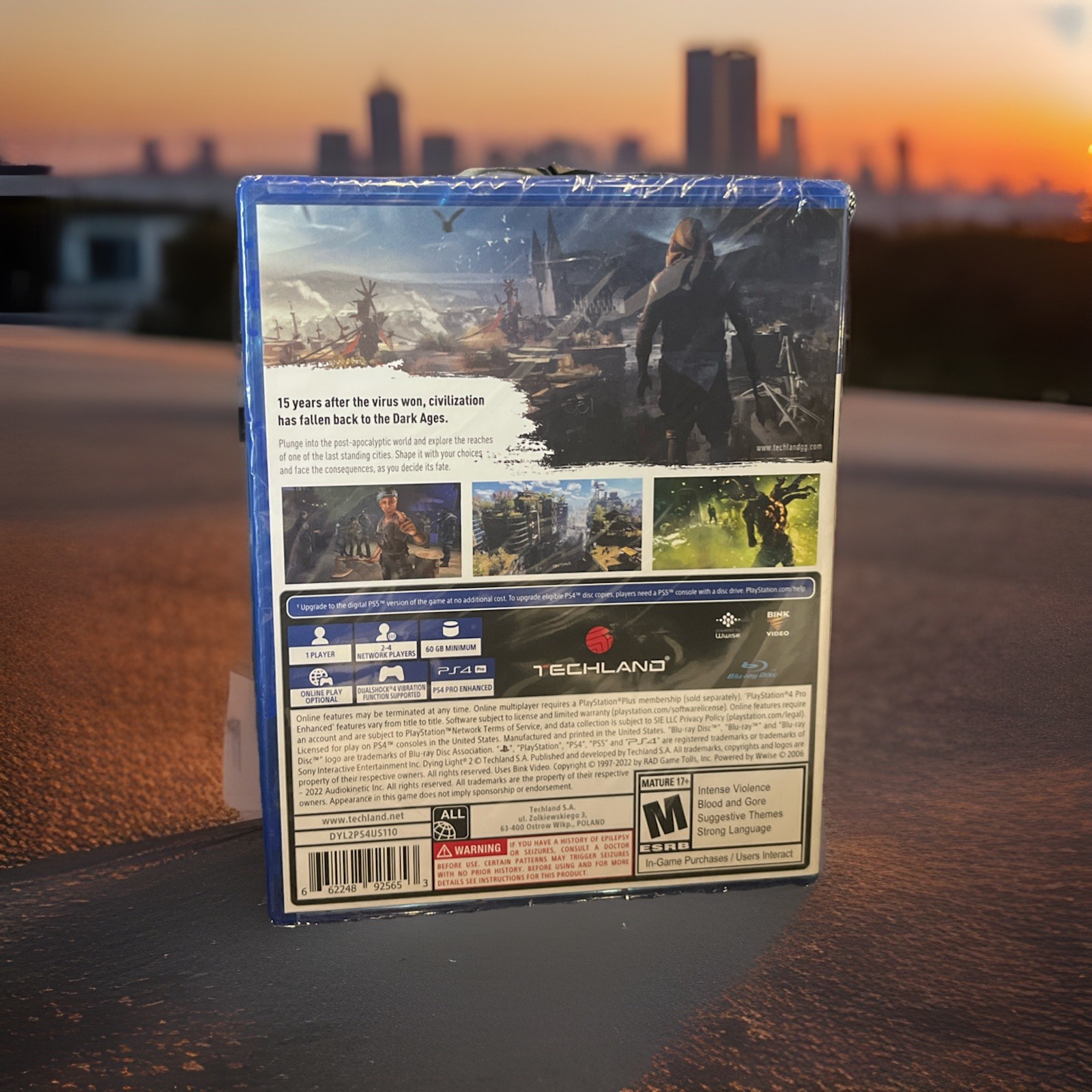 PS4 Dying Light 2: Stay Human – Sony PlayStation 4 PS 5 Upgrade Available