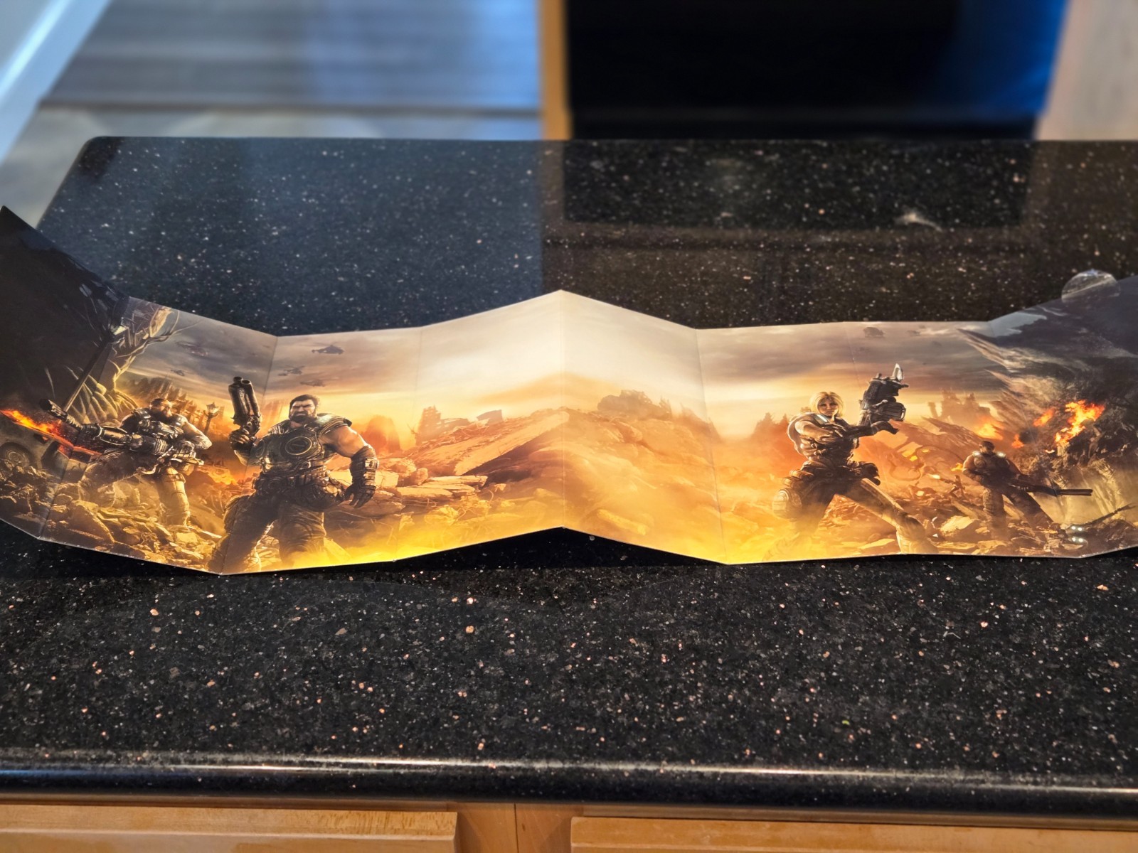 Gears of War 3 Limited Edition PVC Marcus Fenix Collectors Statue – PERFECT!