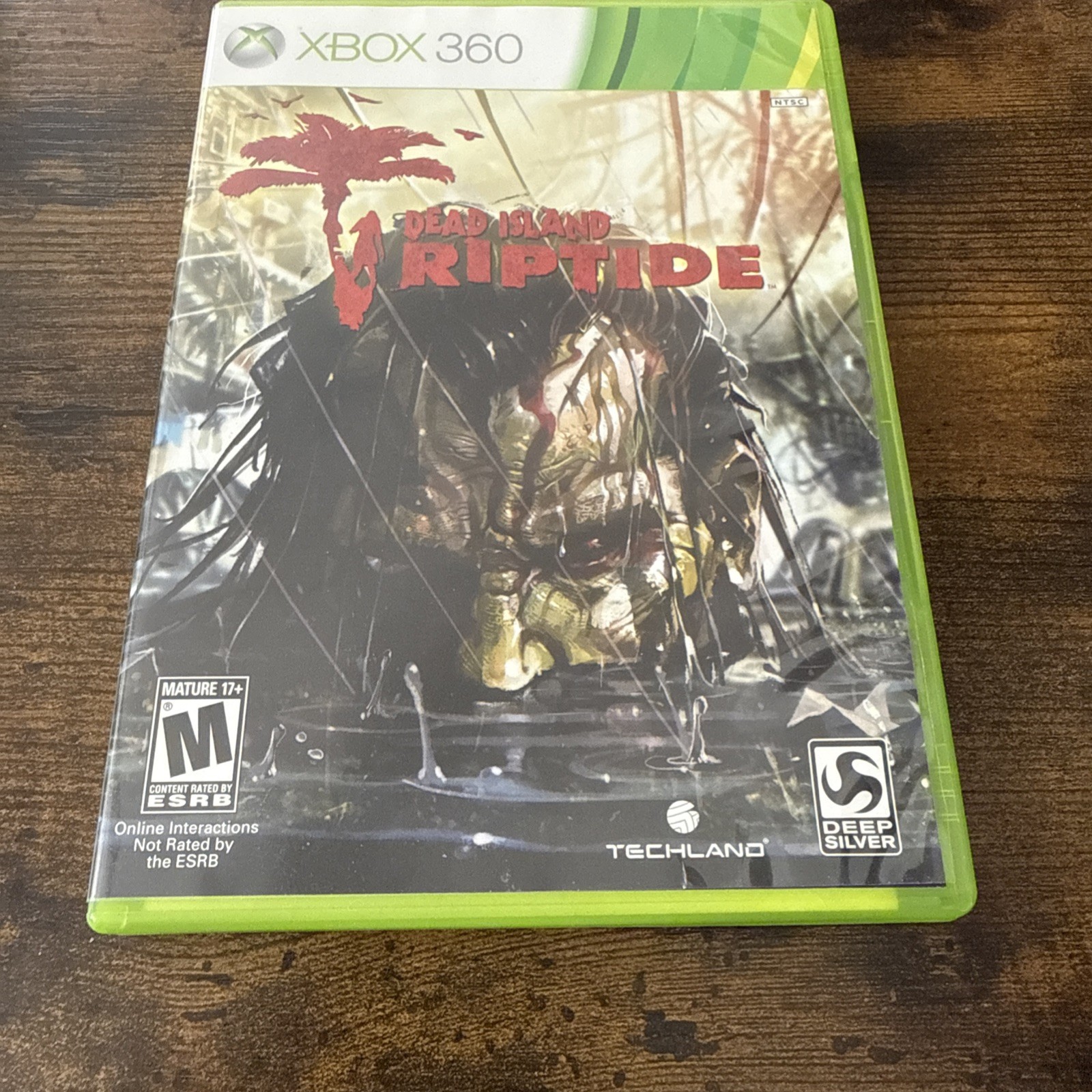 Dead Island Riptide Microsoft Xbox 360 OOP Deep Silver Zombie Compelt Mint