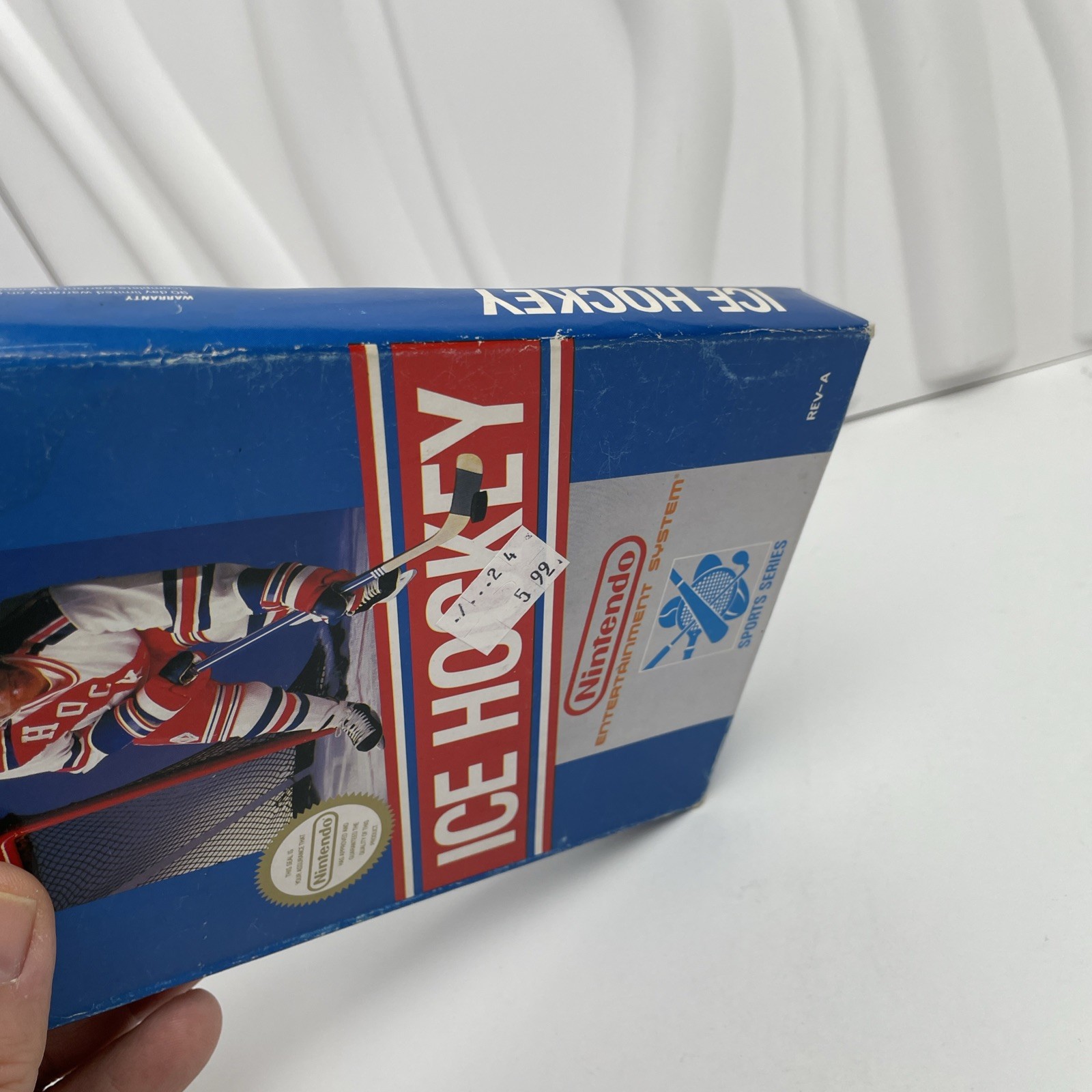 Ice Hockey (Nintendo NES) Complete in Box CIB