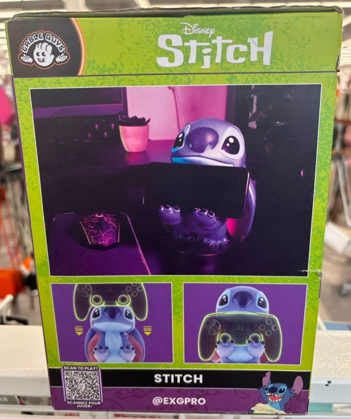 Disney Stitch Cable Guys Phone & Controller Holder EXG Pro NEW Sealed
