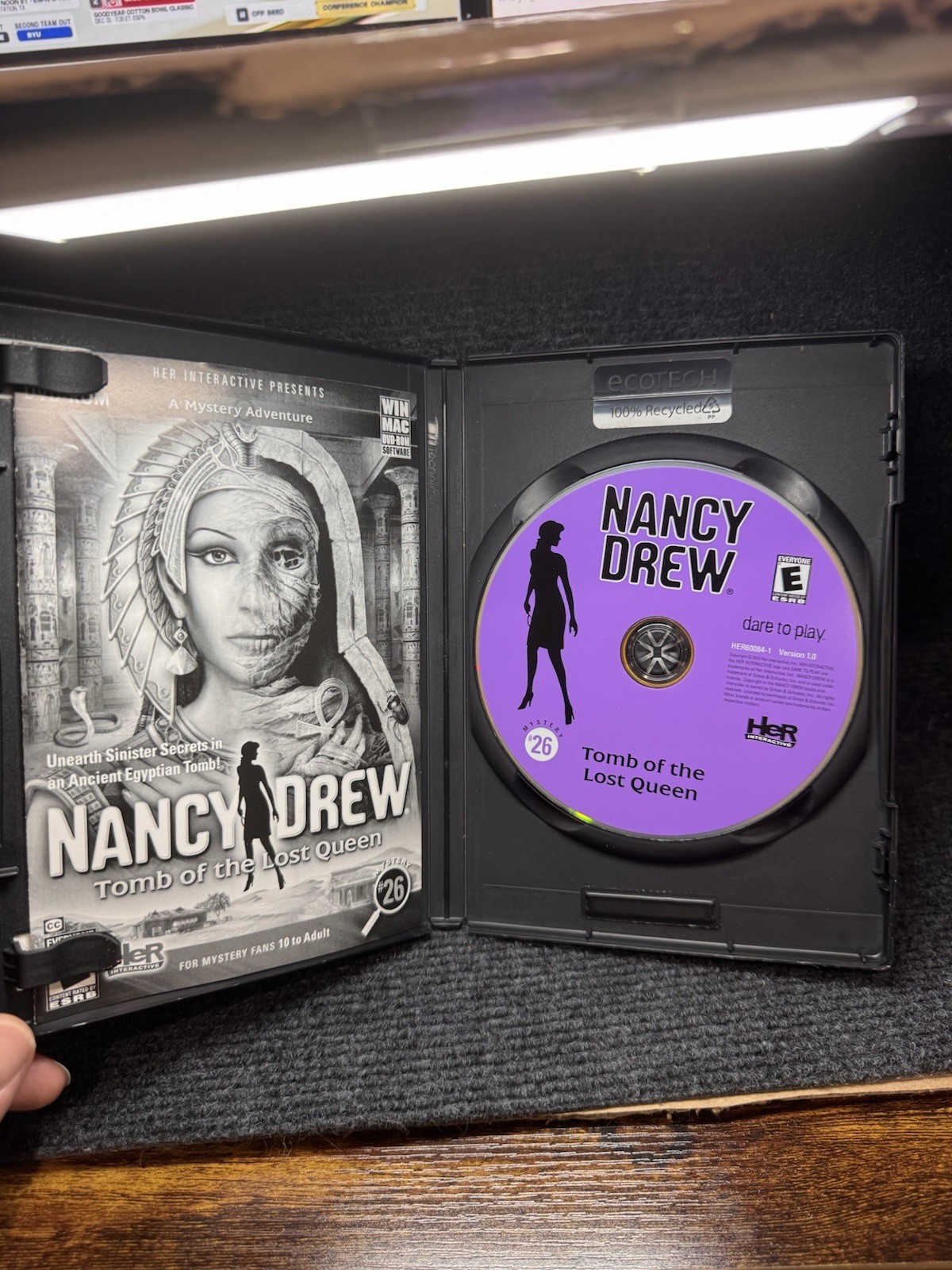 Nancy Drew: Tomb of the Lost Queen (Windows/Mac, 2012) ML409 Mystery #26