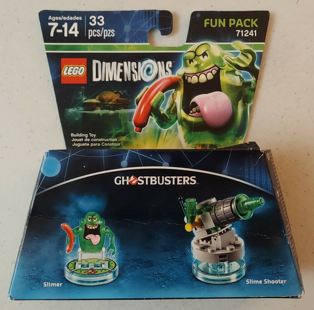 NEW Lego SLIMER Ghostbusters Dimensions Fun Pack 71241 ghost minifig minifigure