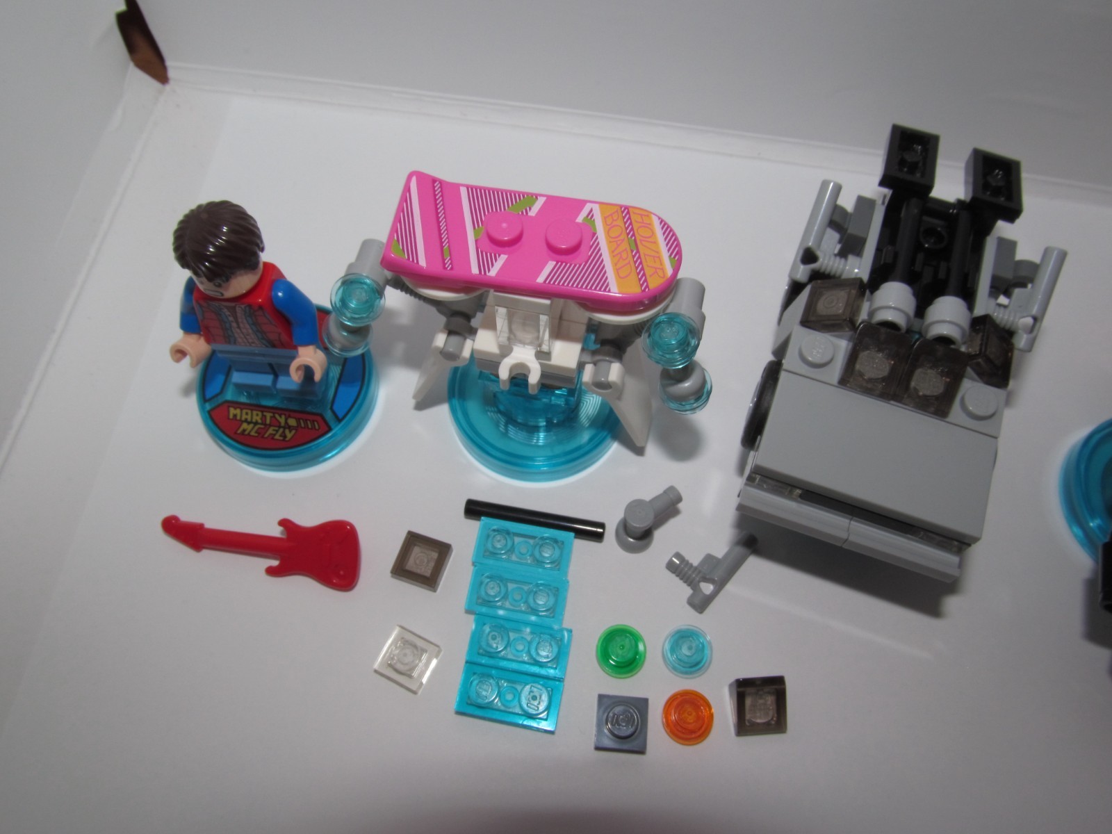 Lego Dimensions Back To The Future Level Pack #71201 + Doc Brown Fun Pack #71230