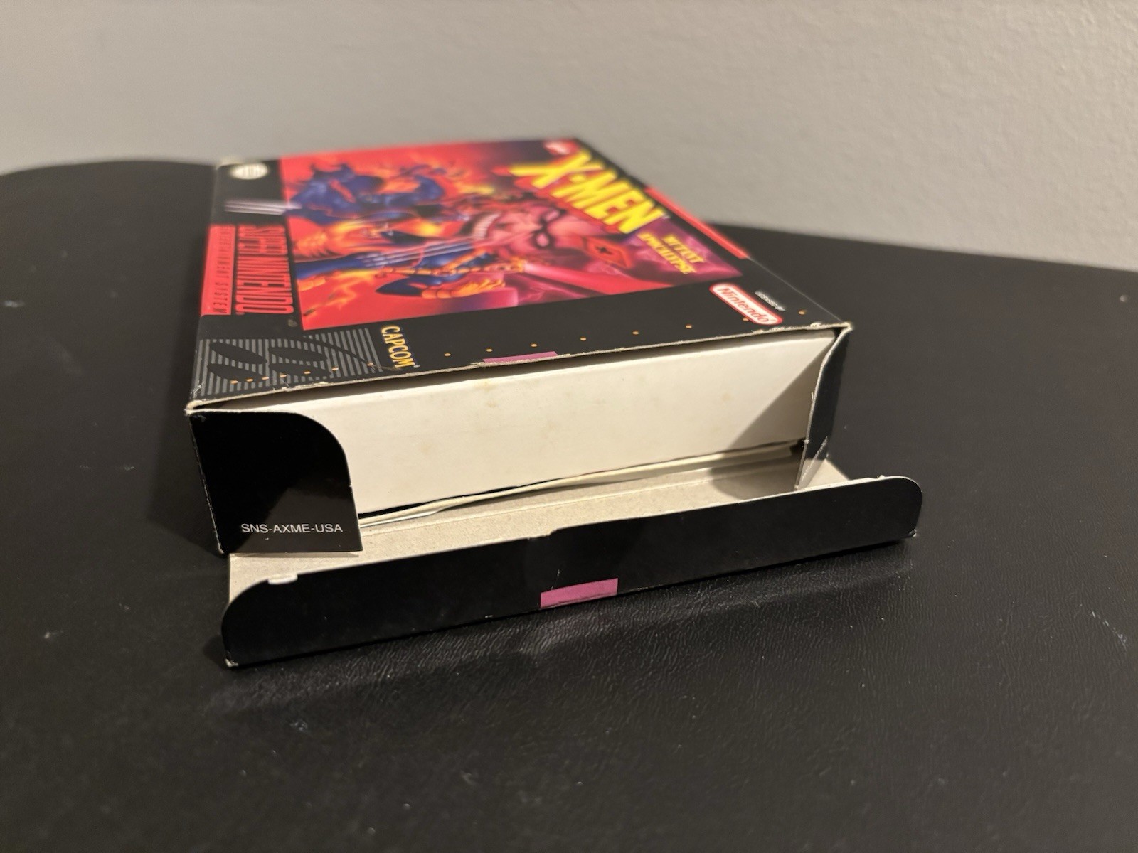 X-Men: Mutant Apocalypse (SNES Super Nintendo 1994) Box Manual & Cart Authentic