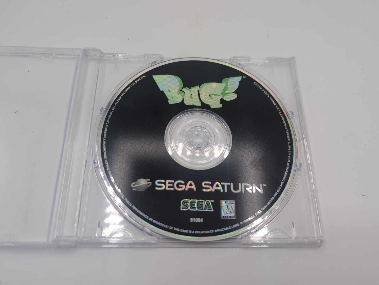 Bug! (Sega Saturn, 1996) Authentic Disc Only Untested