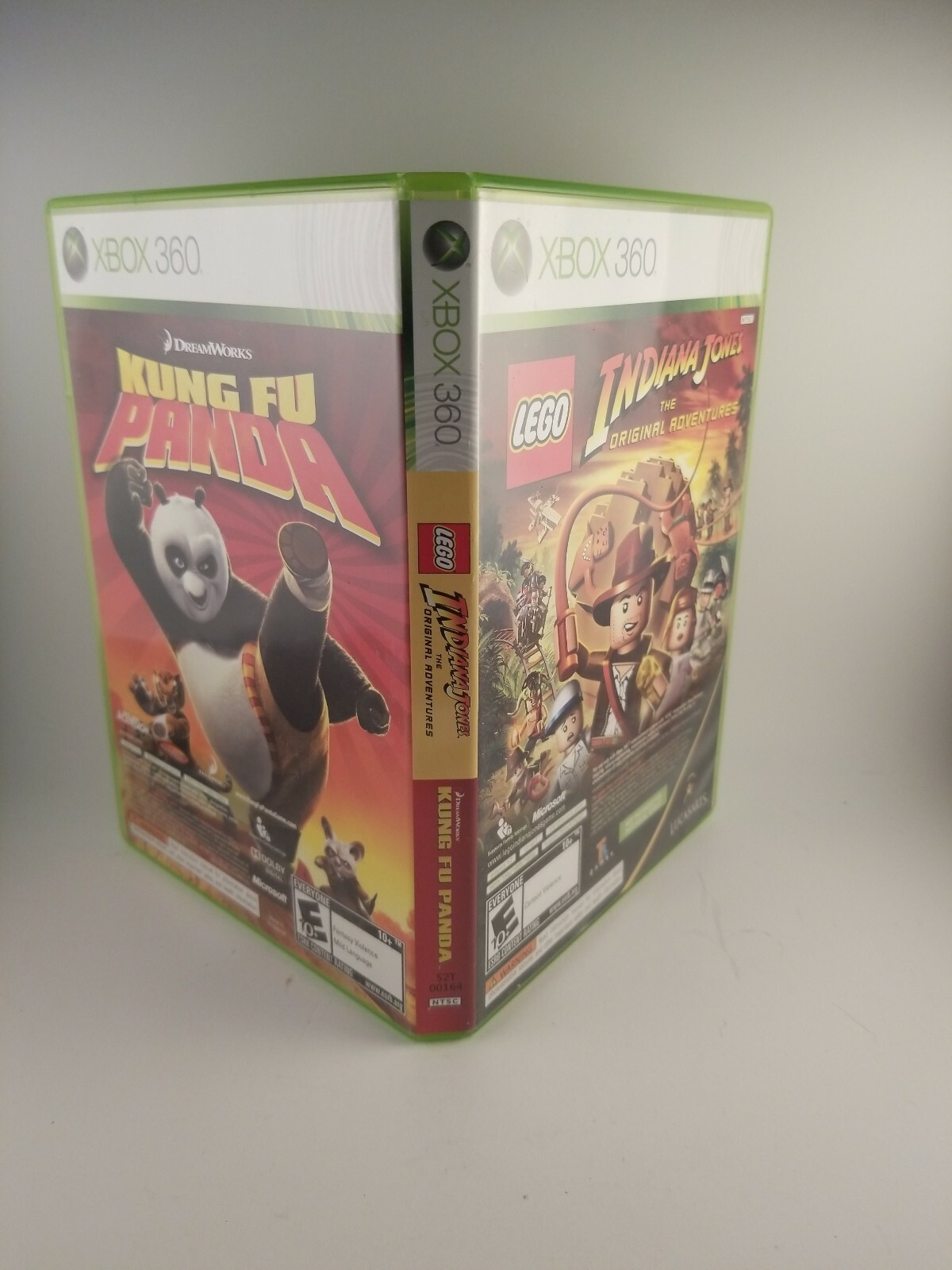 Indiana Jones: The Original Adventure And Kung Fu Panda XBOX 360