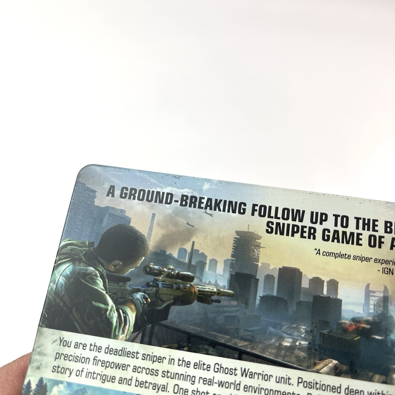 Sniper Ghost Warrior 2 Bulletproof Steelbook Edition Xbox 360 Video Game