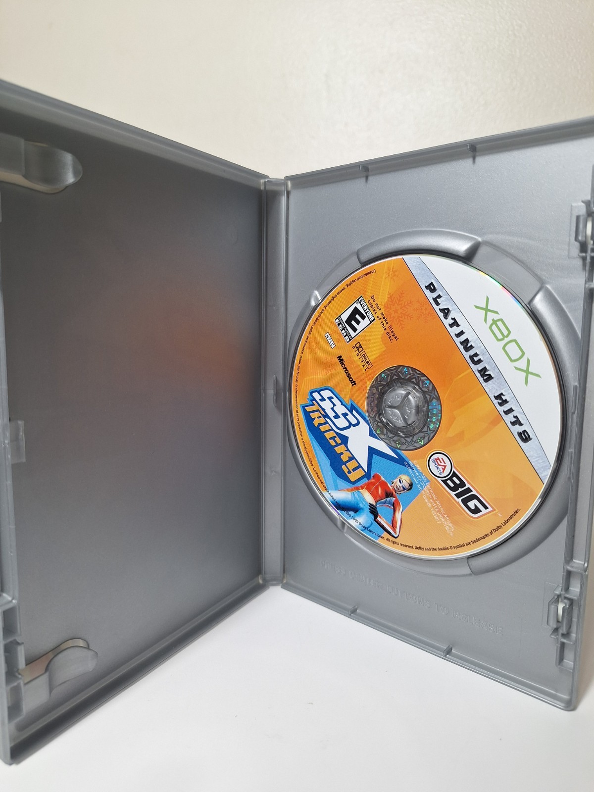 SSX Tricky Xbox Original EA Platinum Hits Vintage 2001 EA Sports With Case