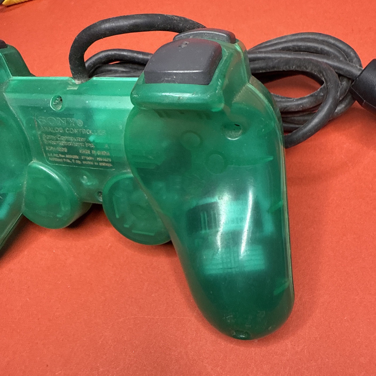 Sony PlayStation 2 PS2 Emerald Green DualShock Wired Controller OEM Authentic