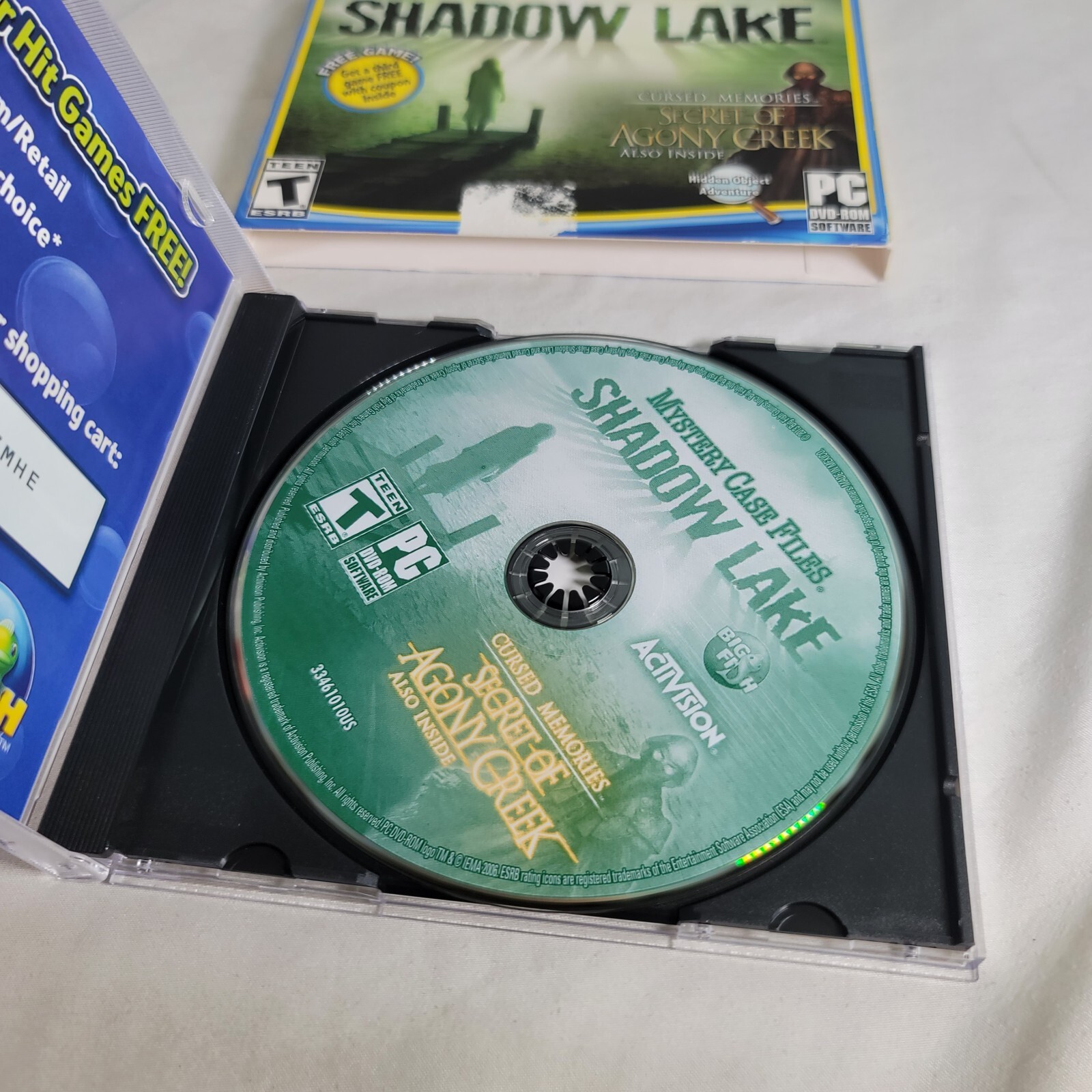 Mystery Case Files: Shadow Lake/Cursed Memories: Secret of Agony Creek (PC)