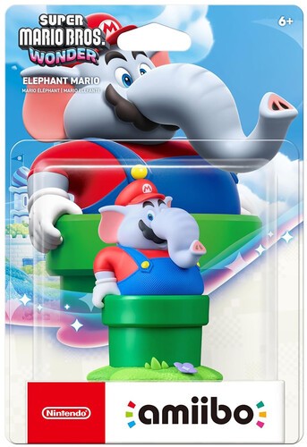 Toys to Life: Nintendo amiibo – Super Mario Bros. Wonder Series – Elephant Mario