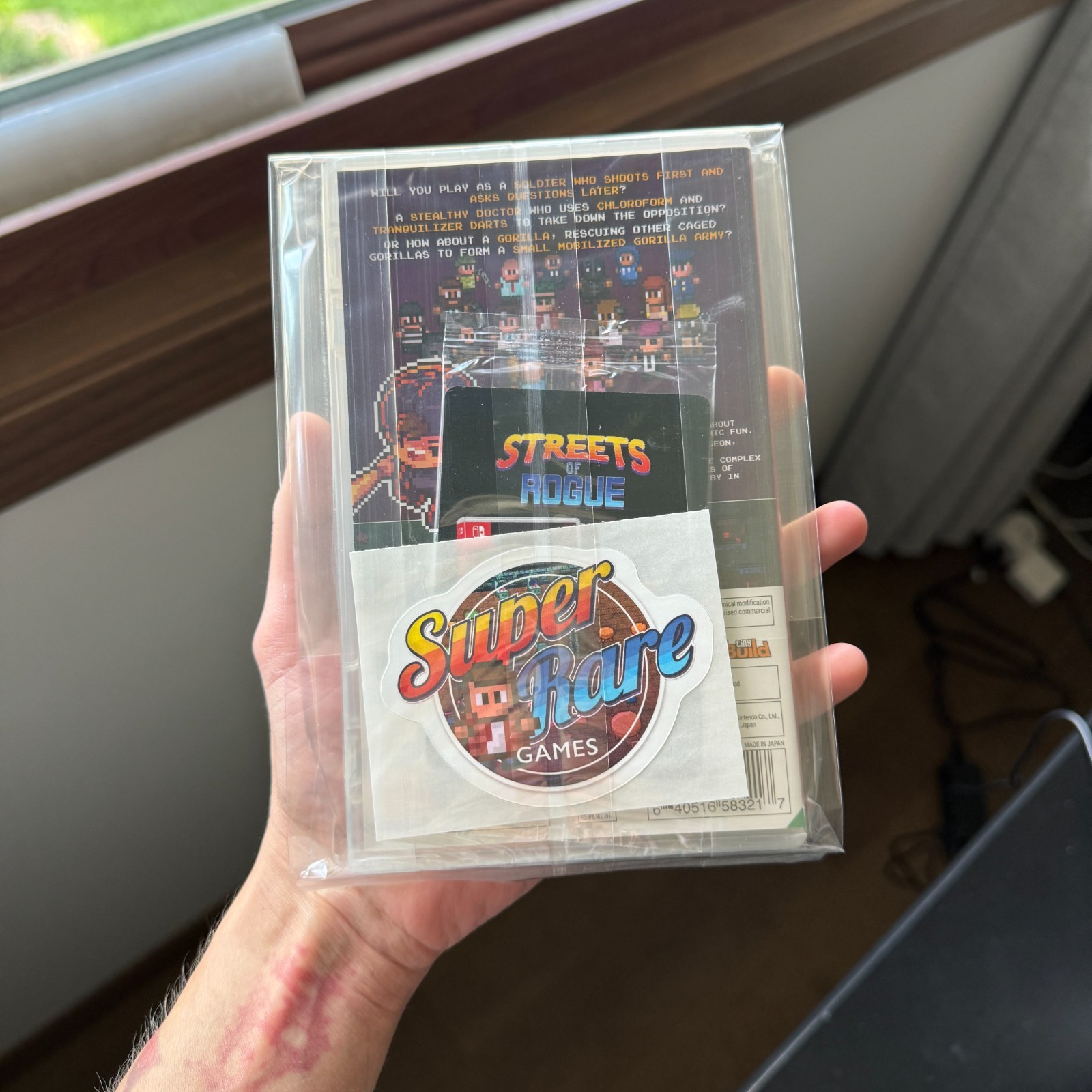 BRAND NEW Streets of Rogue Switch Super Rare Games #115 WITH PROMOS – SEALED